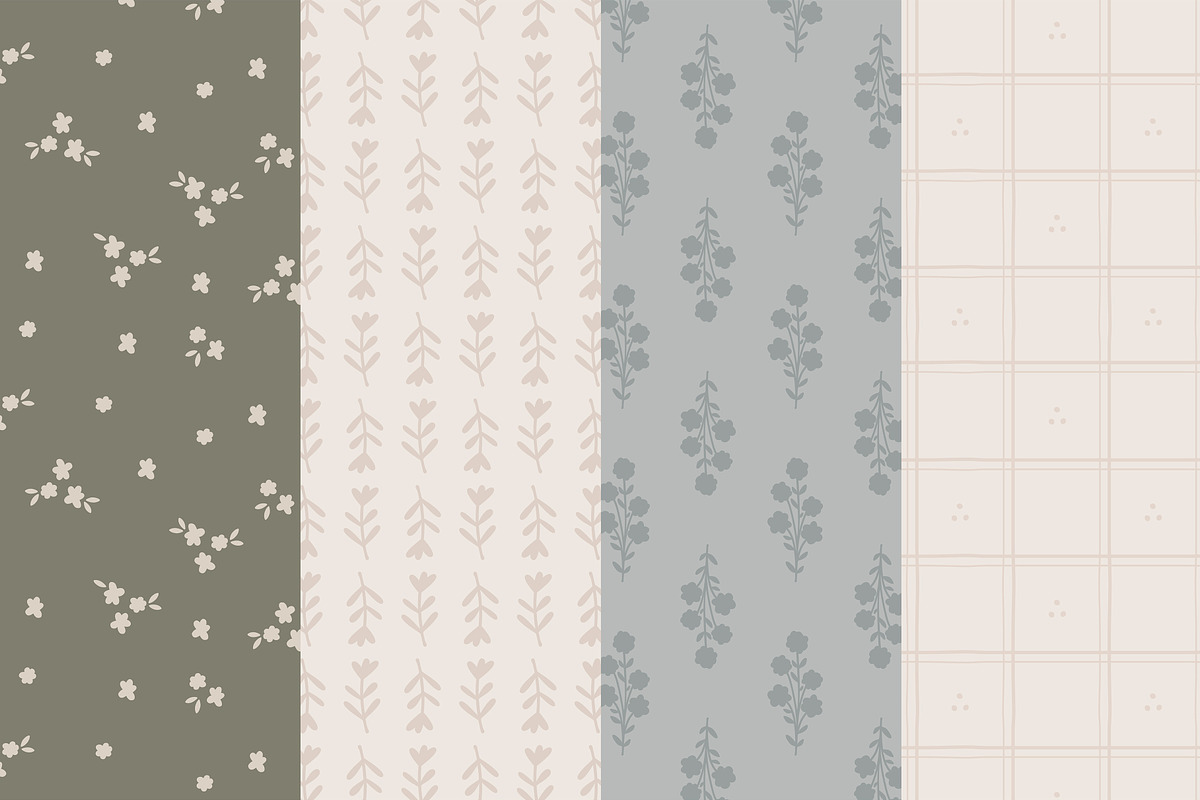 Timeless Serenity Pattern Collection, a Pattern Graphic by Emilie Cliche (Photo 8 of 9)