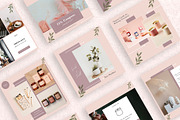 Candle Instagram Post Template - PSD, a Social Media Template by Bonita Digital Design (Thumbnail 3 of 4)