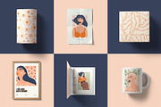 Flowers Girls | Wall Art Creator, an Object Graphic by Leleka.Store (Thumbnail 9 of 15)
