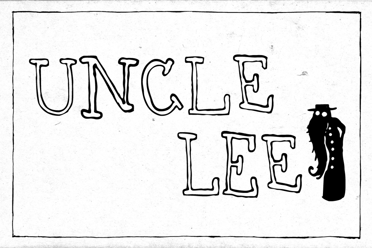 Uncle Lee - complete (3 fonts) preview 3