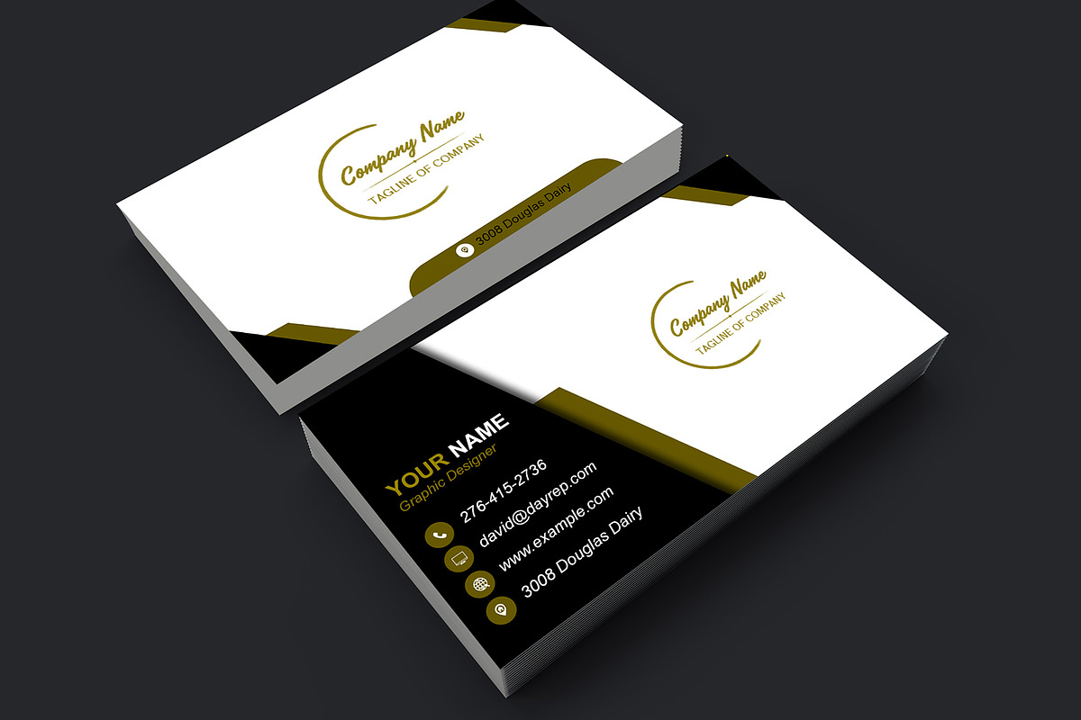 Modern Corporate ID Card preview 4