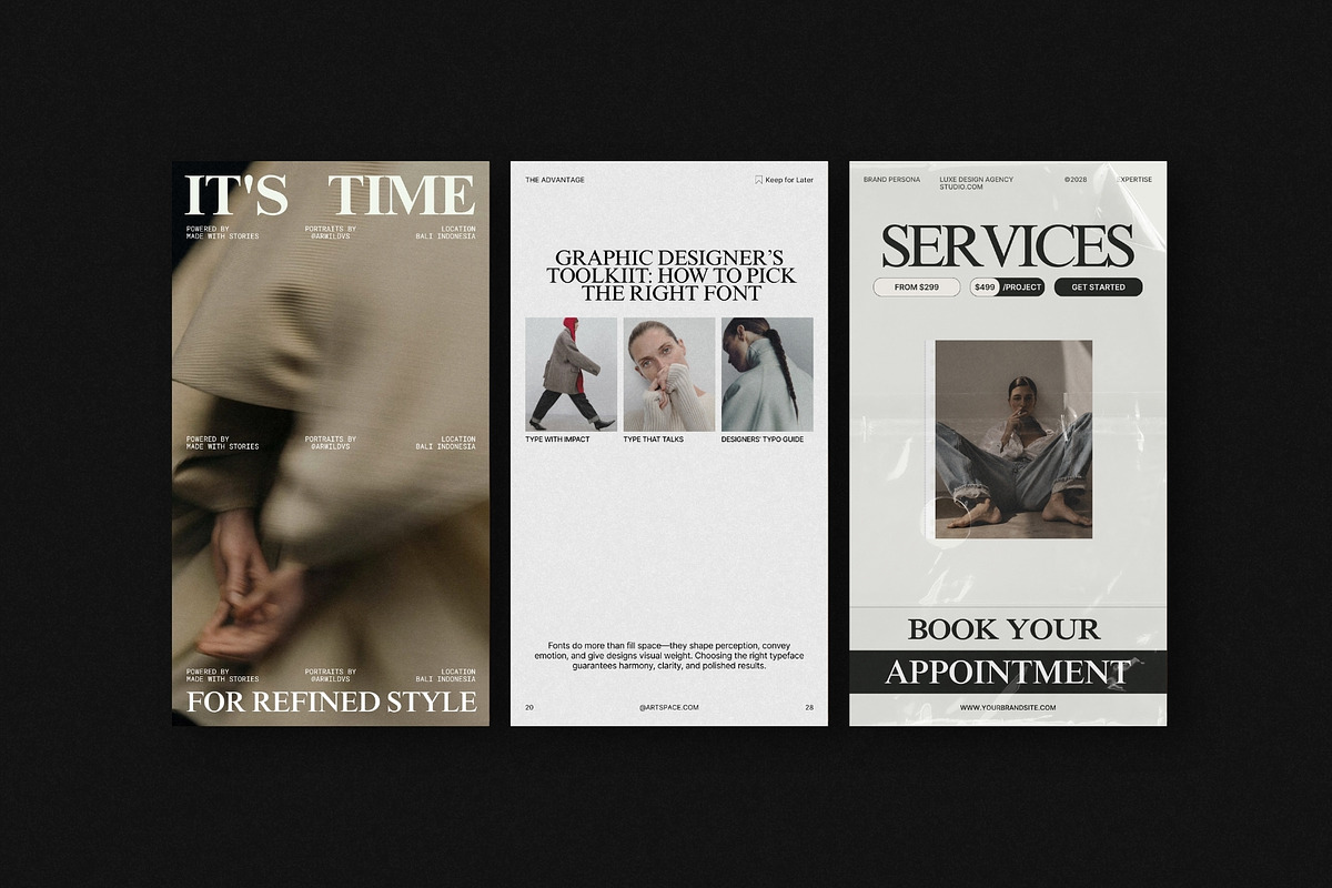 ZUNO | Instagram Template (III), a Social Media Template by The Aesthetic Studio (Photo 2 of 10)