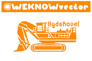 Bulldozer and friend, an Object Graphic by weknow (Thumbnail 2 of 15)