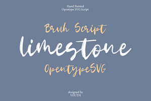 Limestone SVG Font