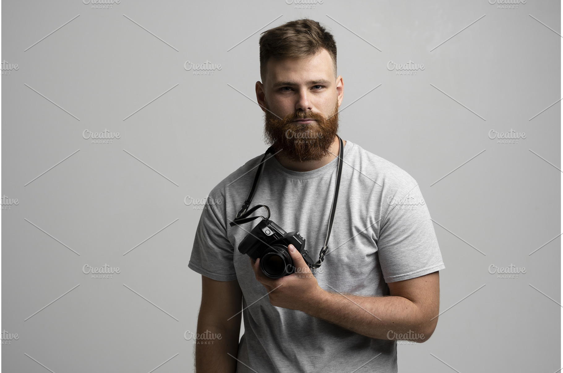 Portrait of bearded professional, an Industrial Photo by volodymyrshtun13795