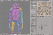 Chimpanzee, an Animal 3D Model by Studio Ochi (Thumbnail 7 of 10)