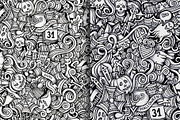 Halloween Graphics Patterns, a Pattern Graphic by BALABOLKA (Thumbnail 2 of 4)
