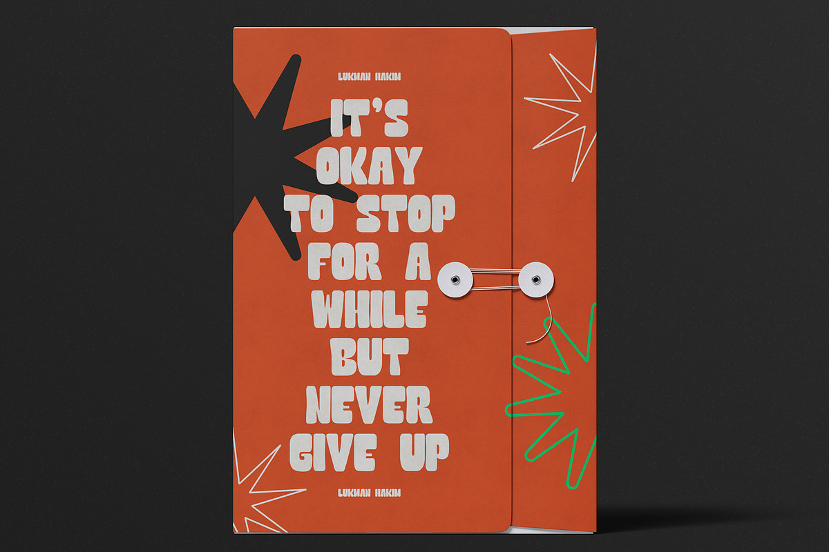 Sunny Funky Bold Display Font, a Sans Serif Font by Heinzel Std (Photo 6 of 10)