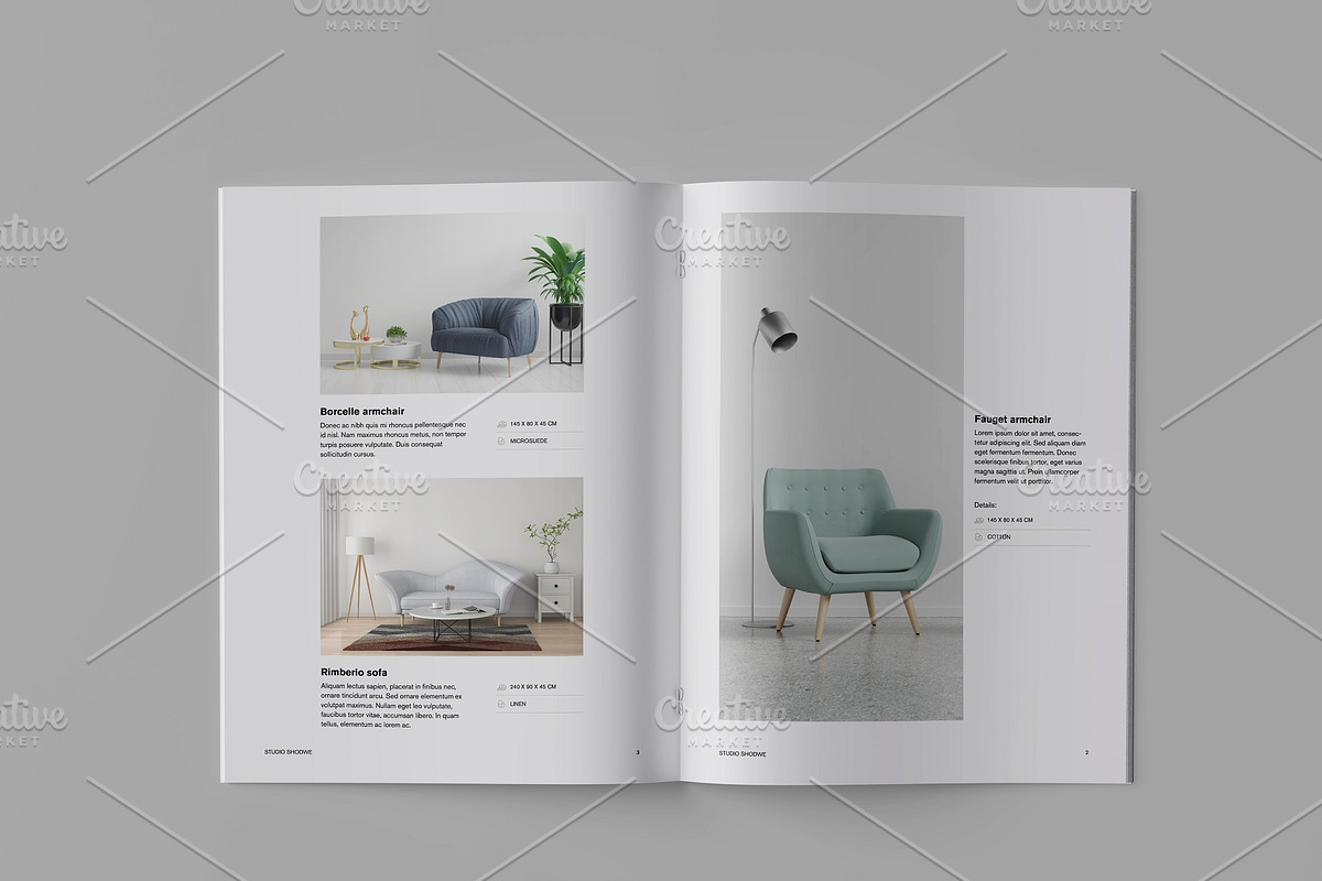 Us Letter Brochure Mockup, a Books & Magazine Mockup by Tokobeta (Photo 4 of 12)