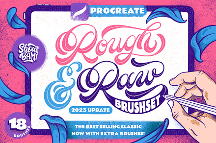 Rough&Raw Procreate Brush Set