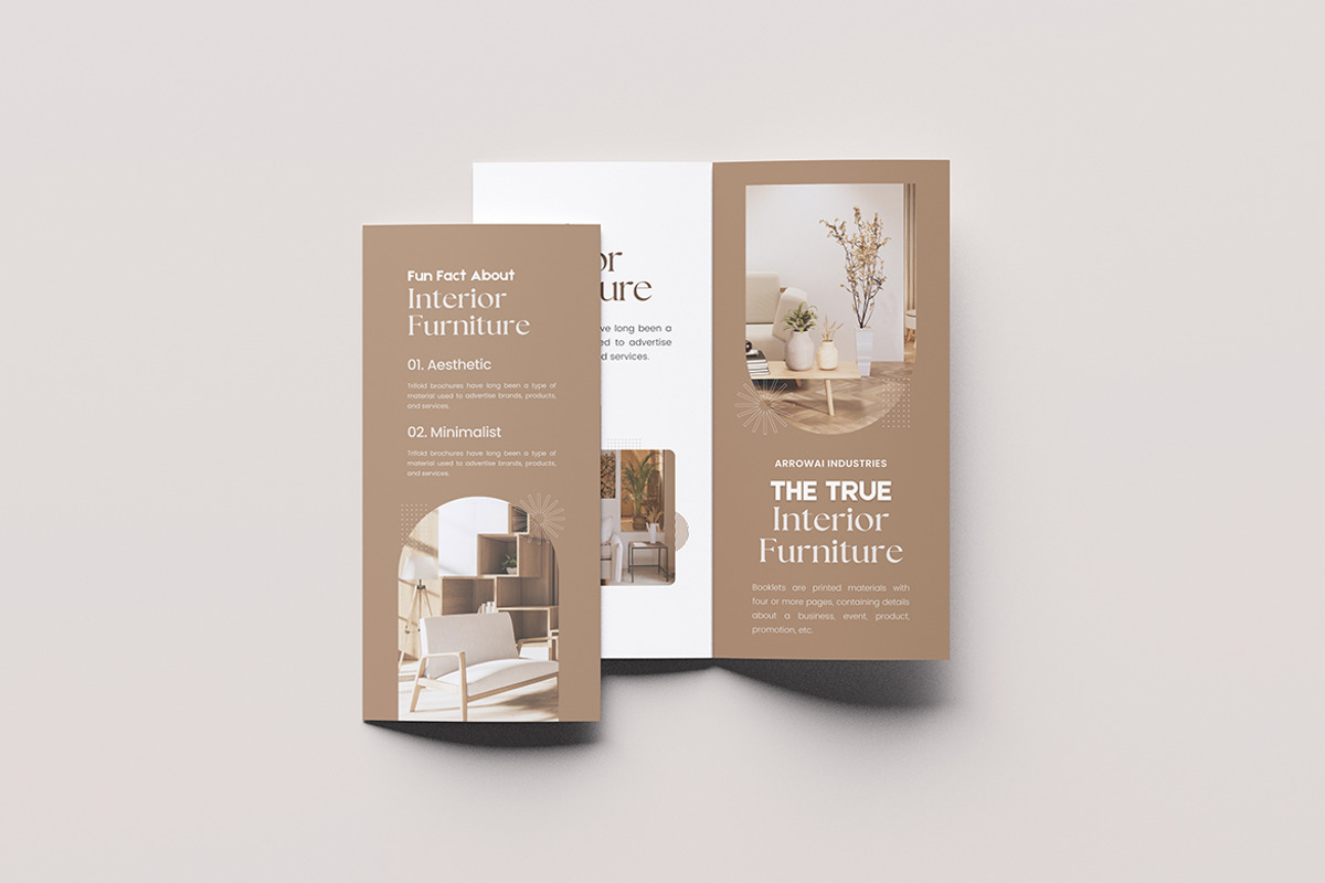 Trifold Brochure Mockup, a Brochure Template by graphicstory (Photo 4 of 5)