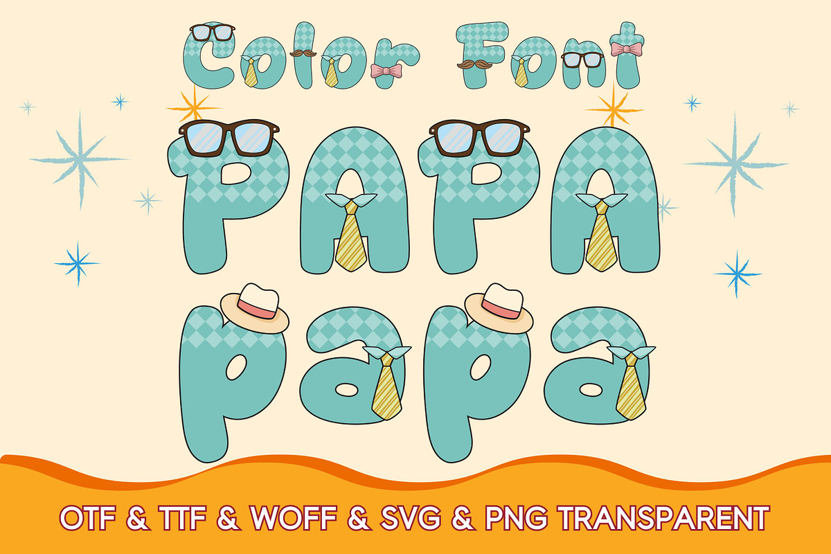 Papa Papa Font, a Sans Serif Font by Adalin Shop (Photo 1 of 4)