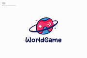 WorldGame Logo, a Branding & Logo Template by blends.studio (Thumbnail 1 of 4)