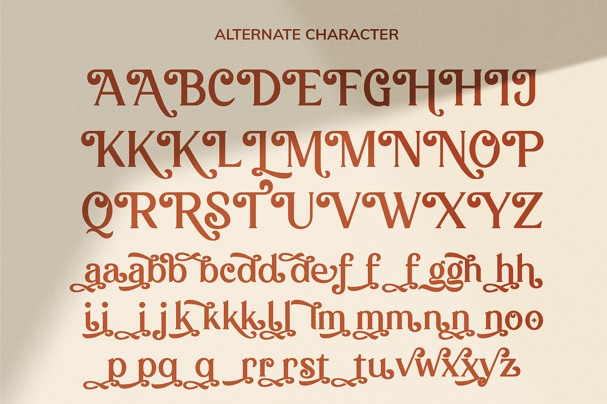 Klarinda Playful Serif Font, a Serif Font by Typetemp Studio (Photo 21 of 21)