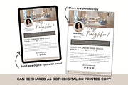 Real Estate Introduction Letter, a Flyer Template by Jennifer Magri Templates (Thumbnail 5 of 9)