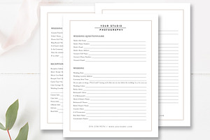 Wedding Planning Questionnaire