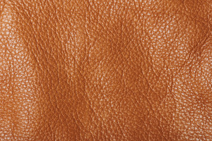 Bright brown leather surface