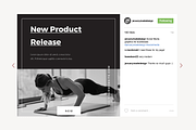 Fitness Social Media Template Bundle, a Social Media Template by January Made Design (Thumbnail 6 of 7)