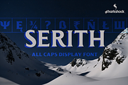 Serith, a Serif Font by Sharkshock (Thumbnail 1 of 7)