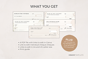 Manifesting Money Check Template, a Card Template by COACHTEMPLATE (Thumbnail 5 of 10)