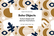 Boho Objects, a Pattern Graphic by Geometrica Bureau (Thumbnail 1 of 14)
