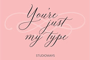 Lady Slippers Align, a Script Font by STUDIOWAYS (Thumbnail 4 of 5)