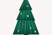 Christmas and Xmas tree, fir and, an Object Illustration by Zaie (Thumbnail 2 of 3)