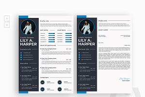 Modern Abstract Resume CV