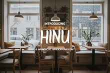 Hinu | Modern Luxury Serif Typeface