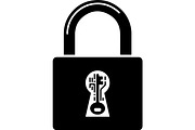 Padlock and Security Keyhole, a Technology Illustration by balal (Thumbnail 4 of 13)