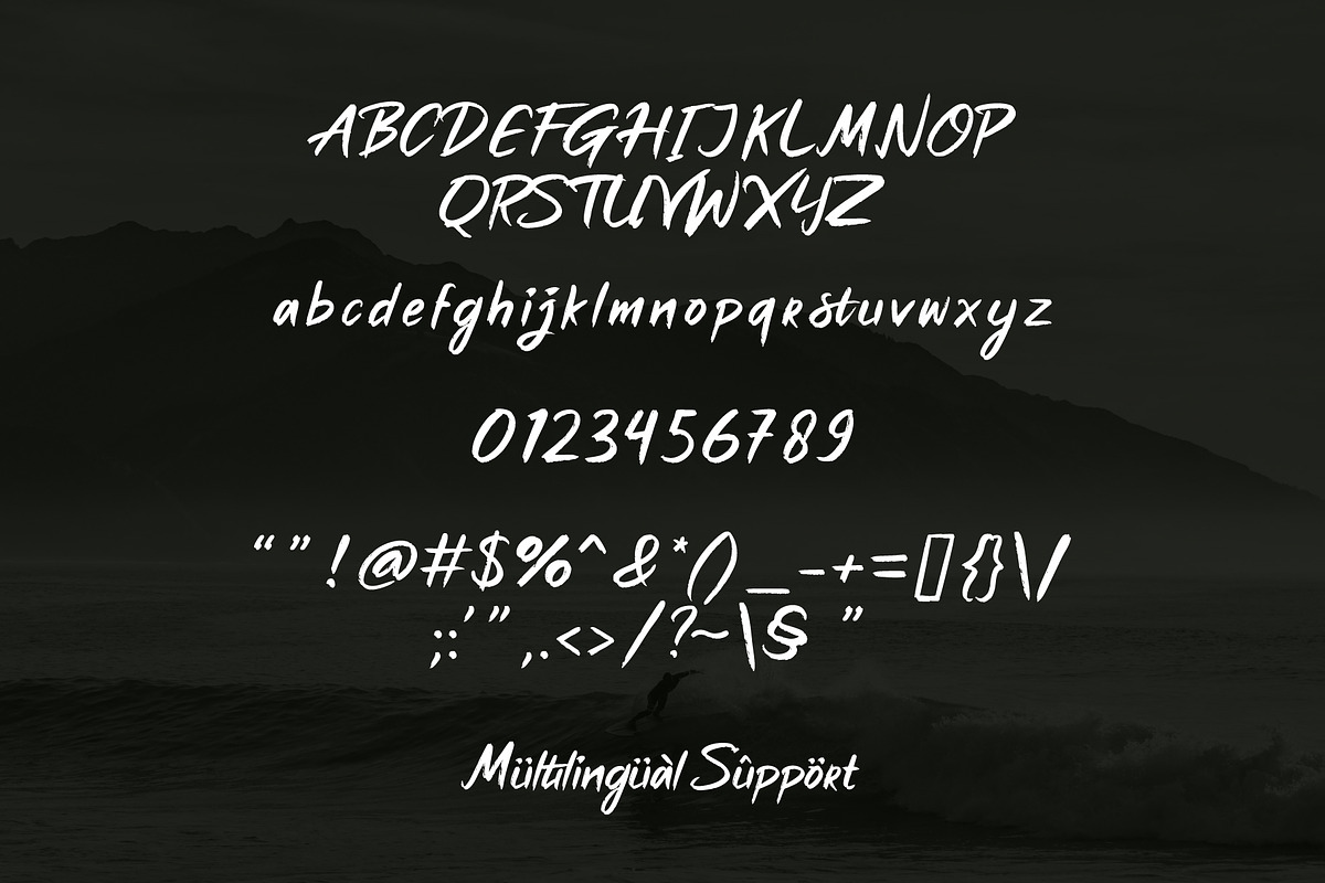 Greatwalk - Hand Sketch Rough Font, a Handwritten Font by fuzztype (Photo 3 of 10)