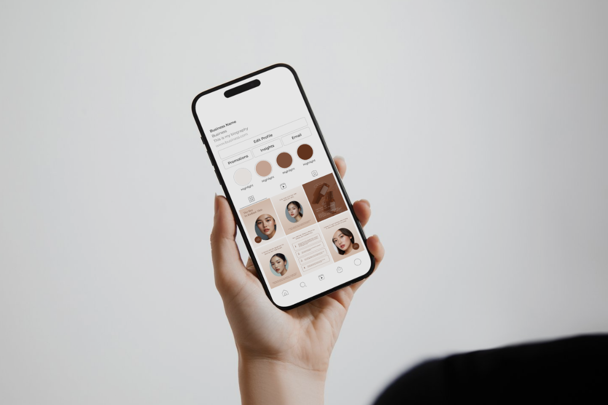 Skincare Instagram Templates Canva, a Social Media Template by batang (Photo 5 of 5)