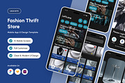 LeftLane - Fashion Thrift Store App, an App Template by productype1 (Thumbnail 1 of 5)
