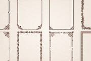 28 Decorative frames borders set #2, an Object Graphic by Digiselector Design Goods (Thumbnail 4 of 6)