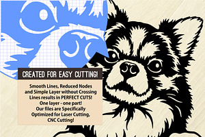 Shih Tzu SVG - Peeking Dog