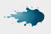 Isolated Watercolor Blots, a Decorative Illustration by BazziBa♥ (Thumbnail 6 of 9)
