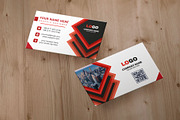 Simple and stylish corporate, a Business Card Template by Vitoria's Collection (Thumbnail 2 of 4)