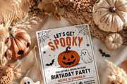 Spooky Halloween Birthday Template, an Invitation Template by Arslan (Thumbnail 5 of 5)