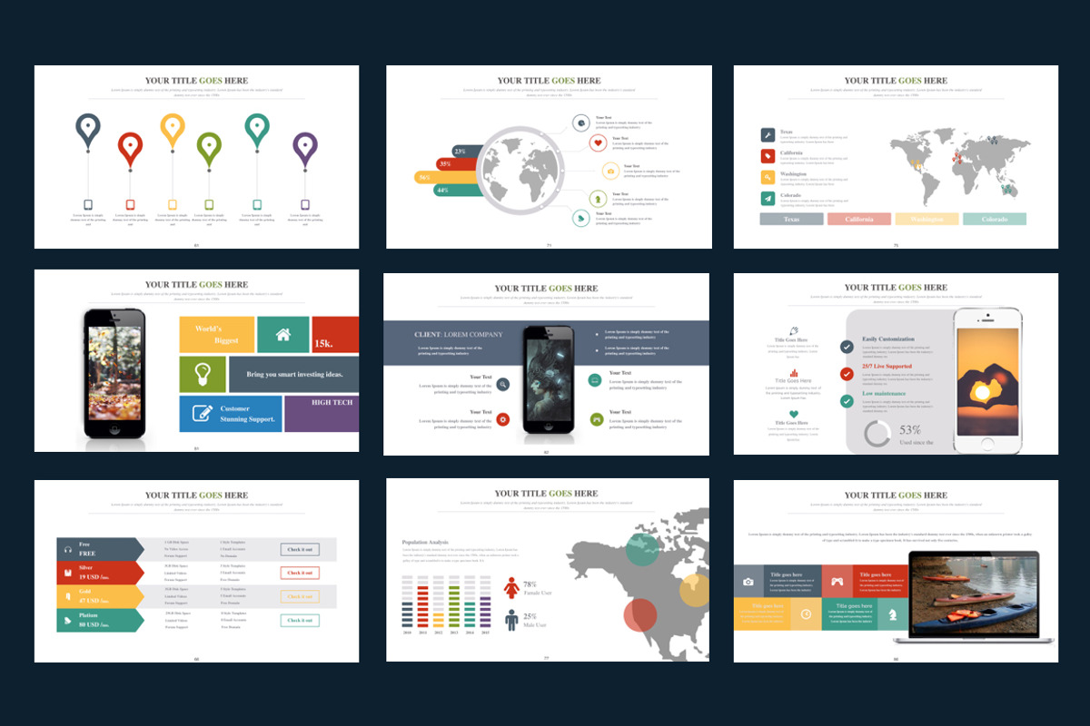 Atlantis Keynote Template, a Presentation Template by Mia (Photo 3 of 6)
