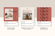 Canva Instagram Kit, a Social Media Template by Rose & Co. (Thumbnail 3 of 9)