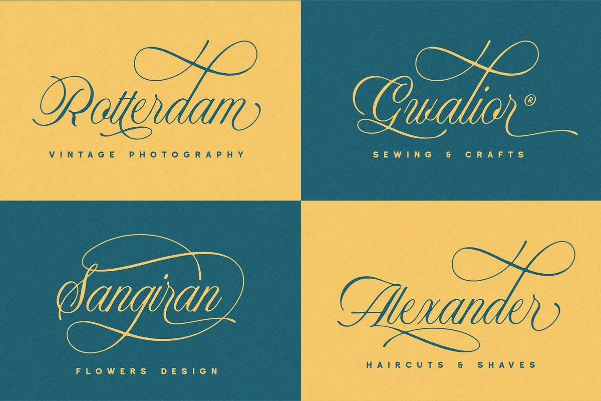 Historical - Handdrawn Font preview 5