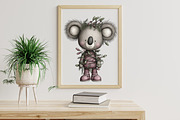 Funny Christmas Koala Clipart Bundle, an Illustration by Libby Wishes (Thumbnail 6 of 6)