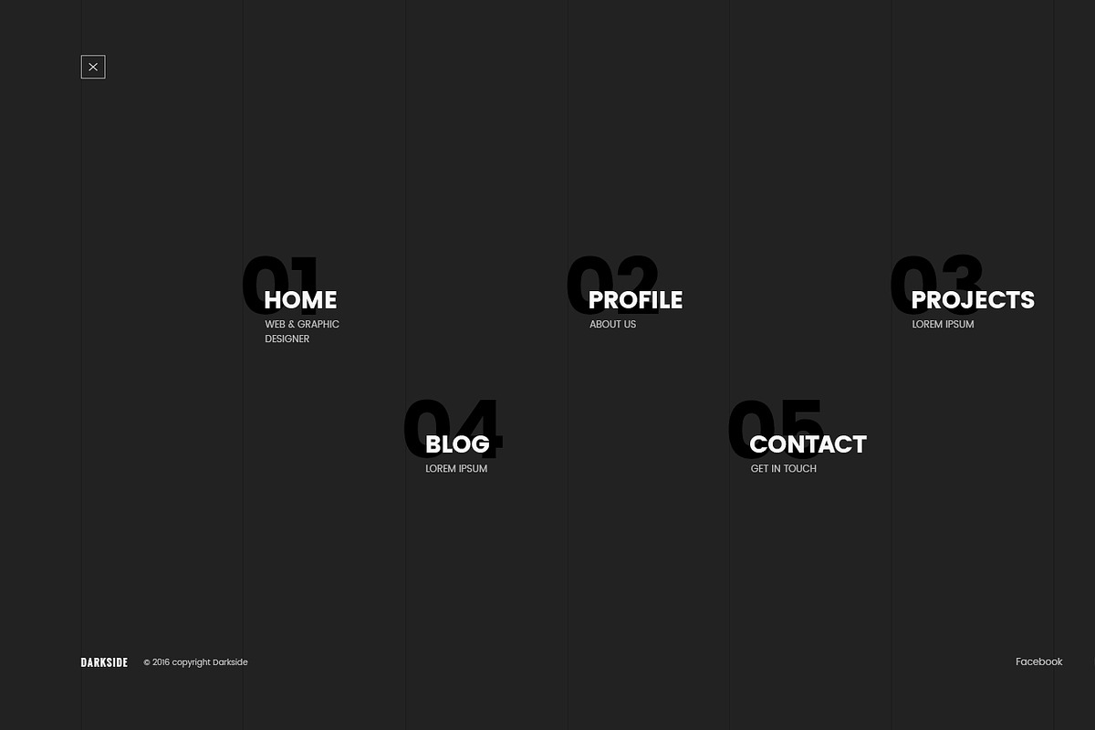 Darkside — Clean & Minimal Portfolio, a Websites & App Template by ScienteCraft (Photo 12 of 20)