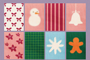 Soft & Jolly Holiday Backgrounds, a Background Graphic by DigARTbyHavroshka (Thumbnail 10 of 12)