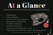 The 1950s Retro Patterns Collection, a Pattern Graphic by Wingsart Studio (Thumbnail 6 of 6)