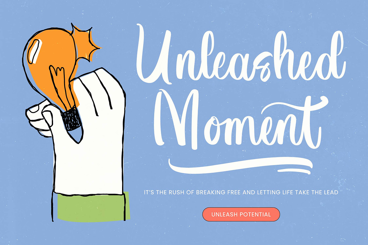Monday Beachnes Bold Handwritten, a Script Font by Letterena Studios Script (Photo 4 of 20)