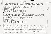 Roughly Yours Font, a Handwritten Font by cocodesign (Thumbnail 8 of 8)