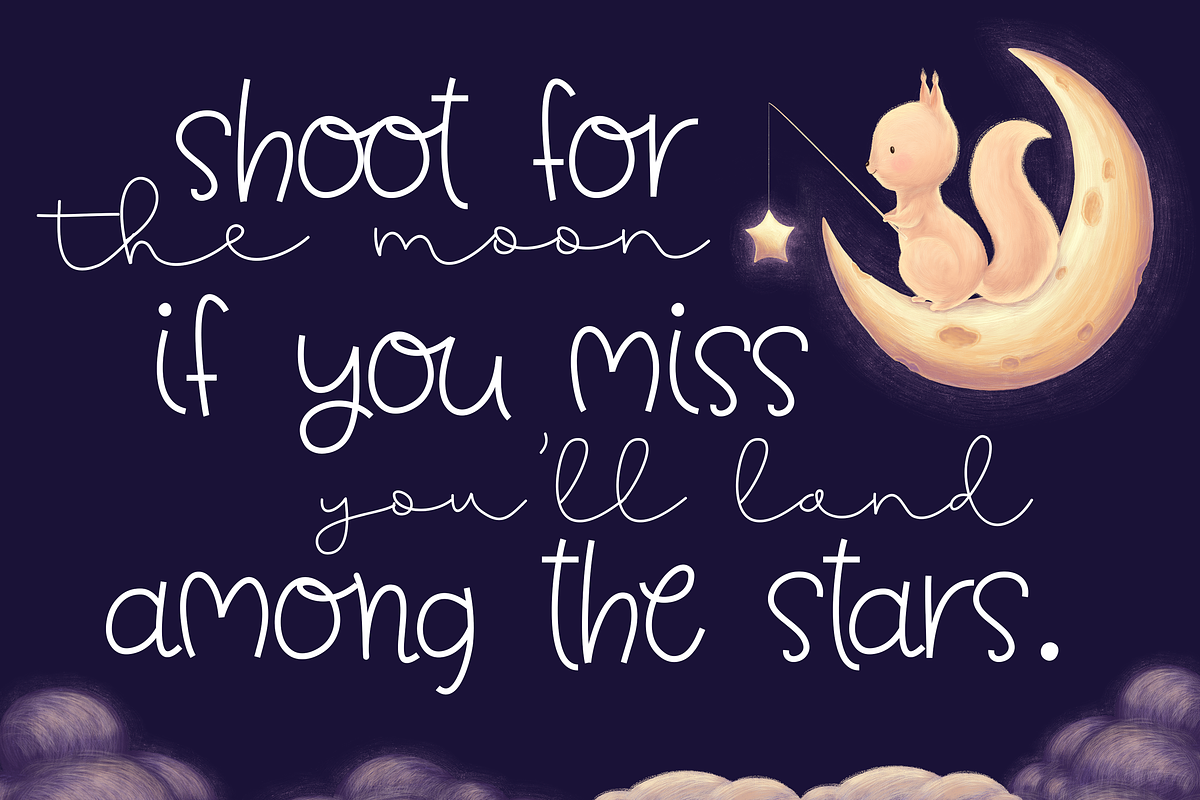 Fairytale - Cute Handwritten Font preview 4