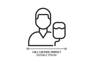 Intensive care pixel perfect linear, an Outline Icon by IMG Visuals