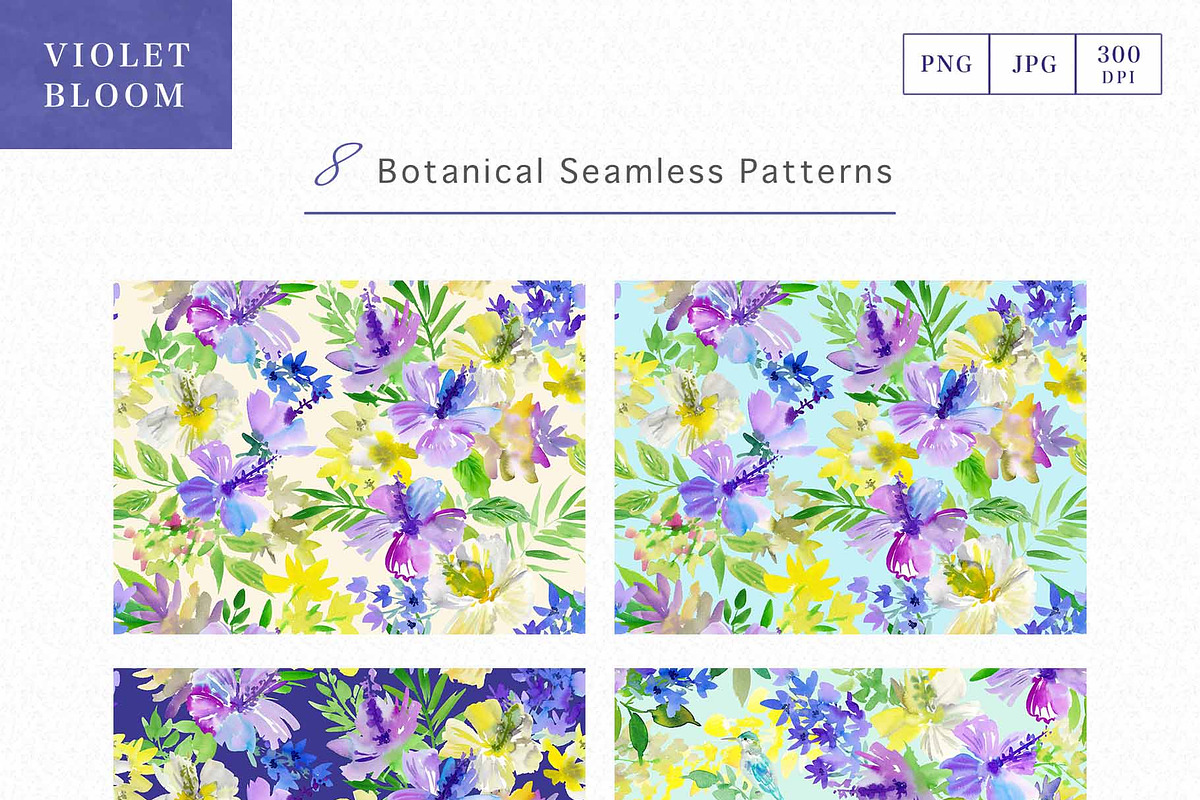 Watercolor Hibiscus & Tropical Birds, an Object Graphic by Sawango Designs (Photo 7 of 11)